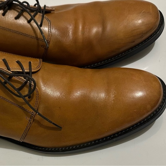 Banana Republic Italian Leather Oxford Ortholite Brown Lace Up, Men’s Size 11 - Picture 13 of 16